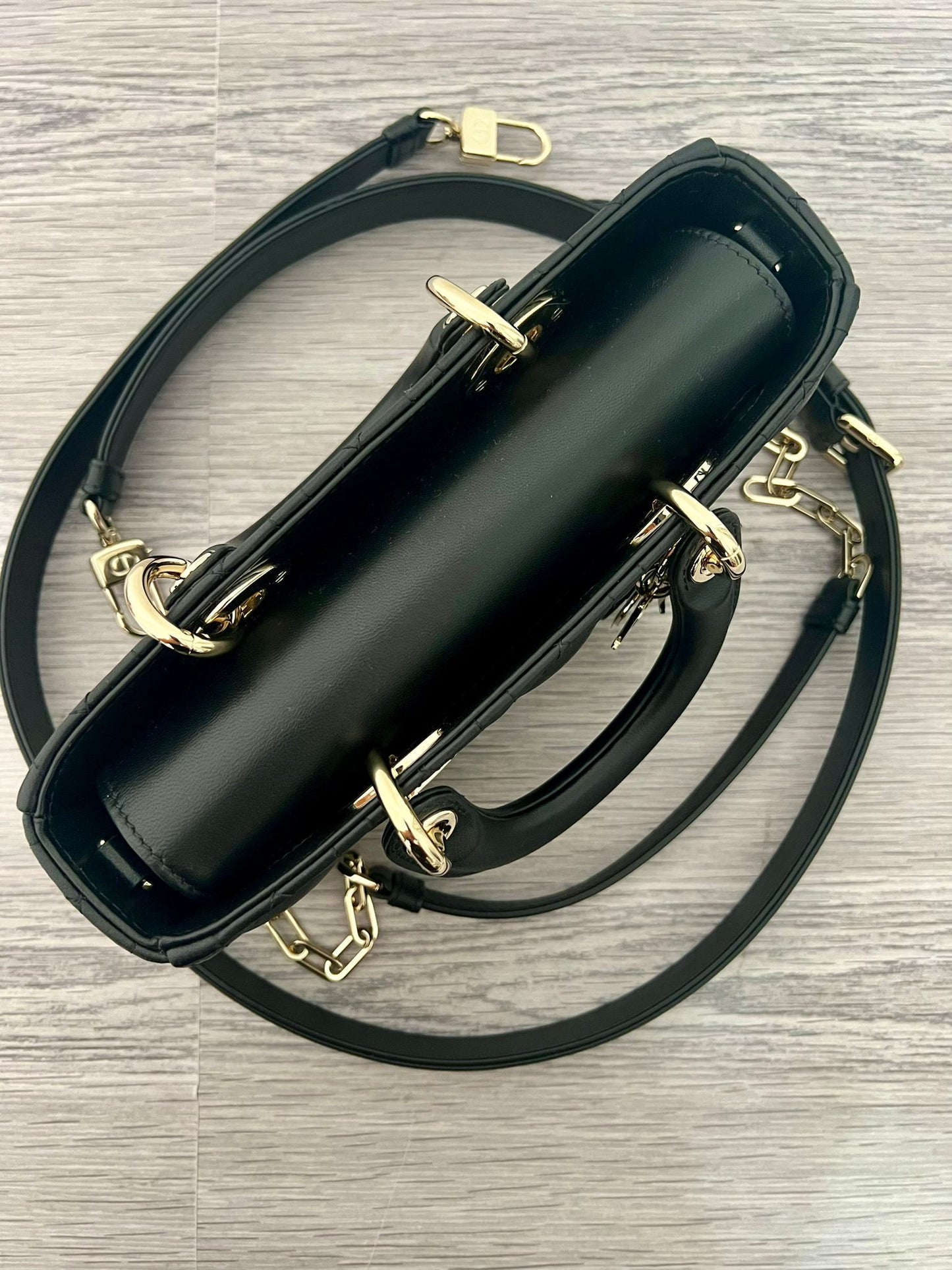 Dior Lady D-Joy in Black Cannage Lambskin