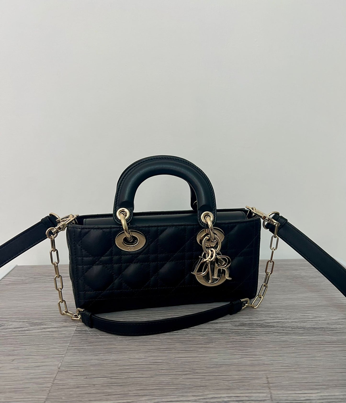 Dior Lady D-Joy in Black Cannage Lambskin