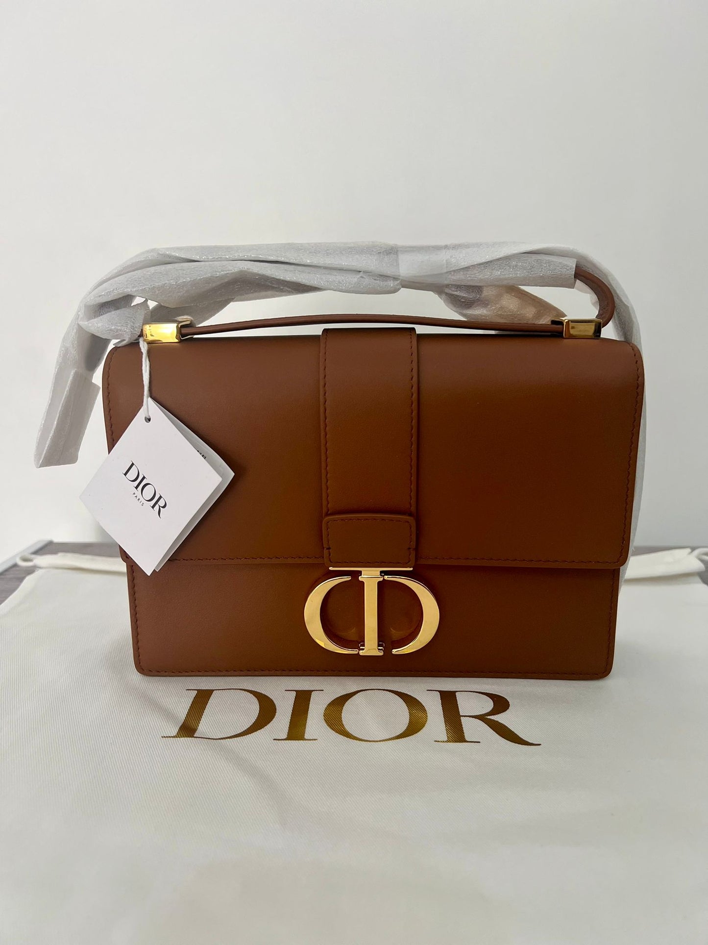 Dior Borsa Piccola 30 Montaigne Gold Saddle