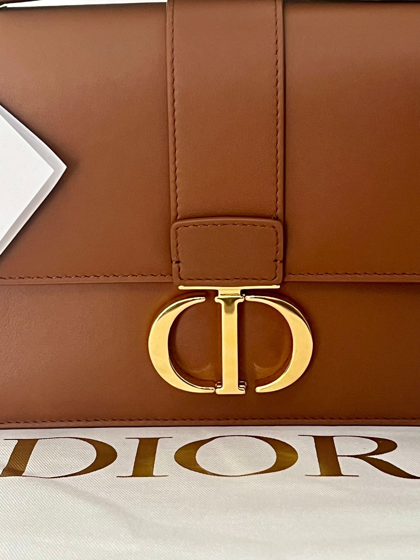 Dior Borsa Piccola 30 Montaigne Gold Saddle