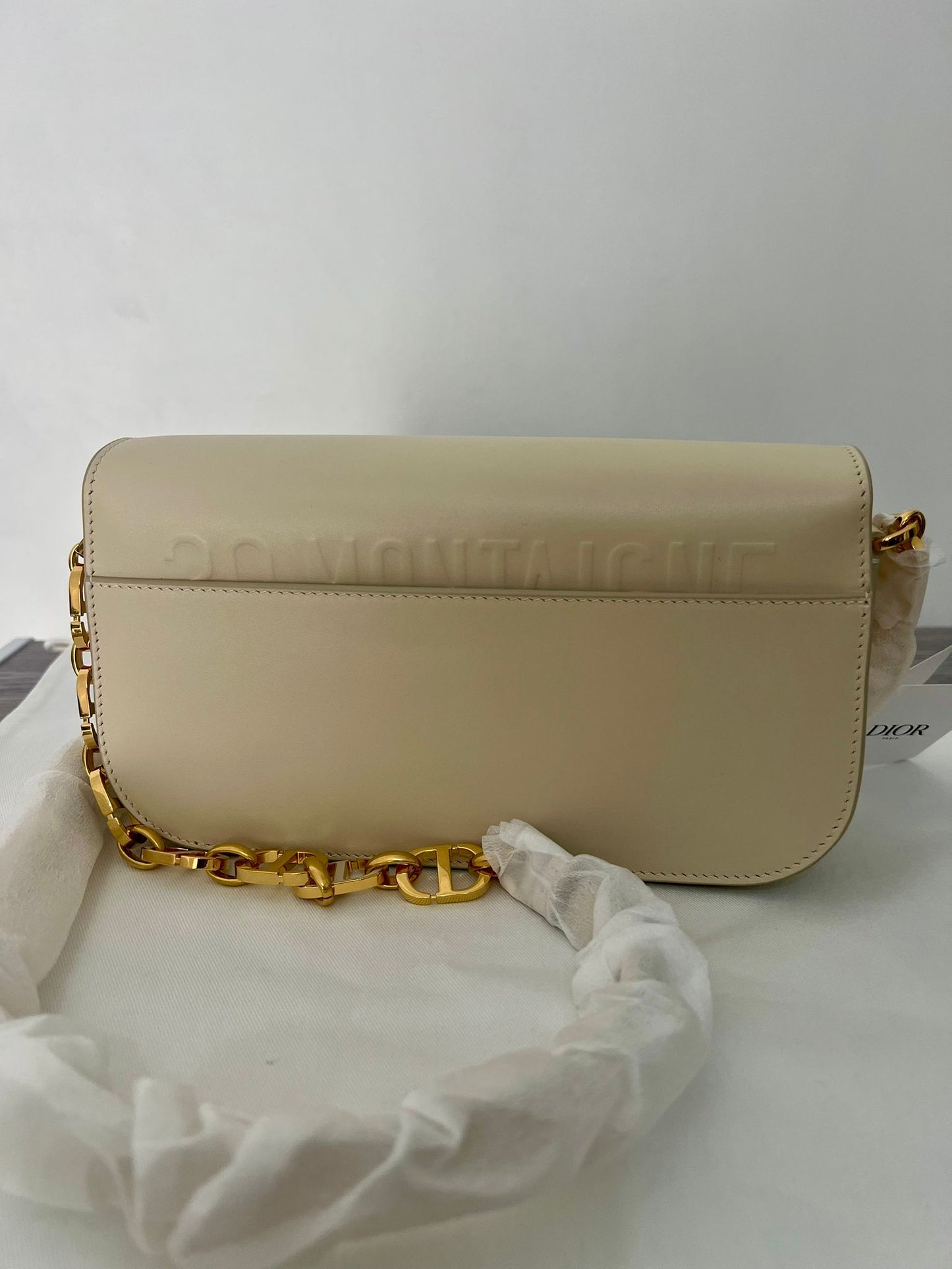 Dior Borsa 30 Montaigne Avenue Avorio