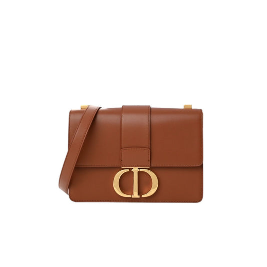 Dior Small 30 Montaigne Gold Saddle Bag
