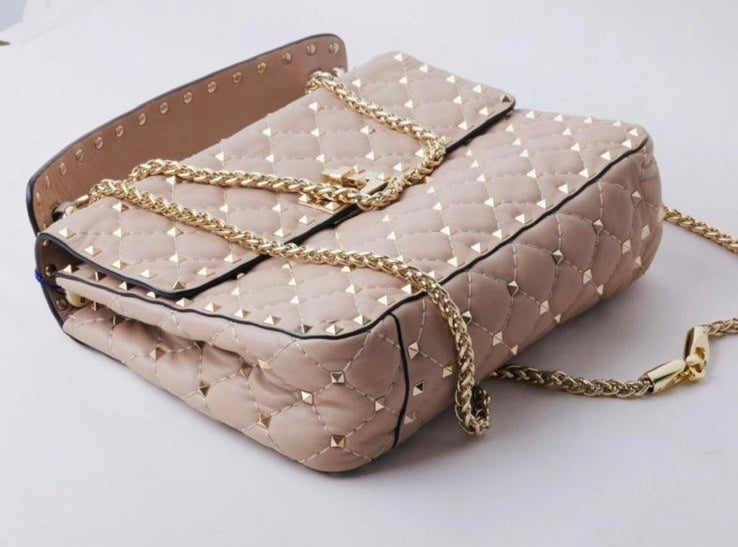 Valentino Borsa Media Rockstud Spike In Nappa