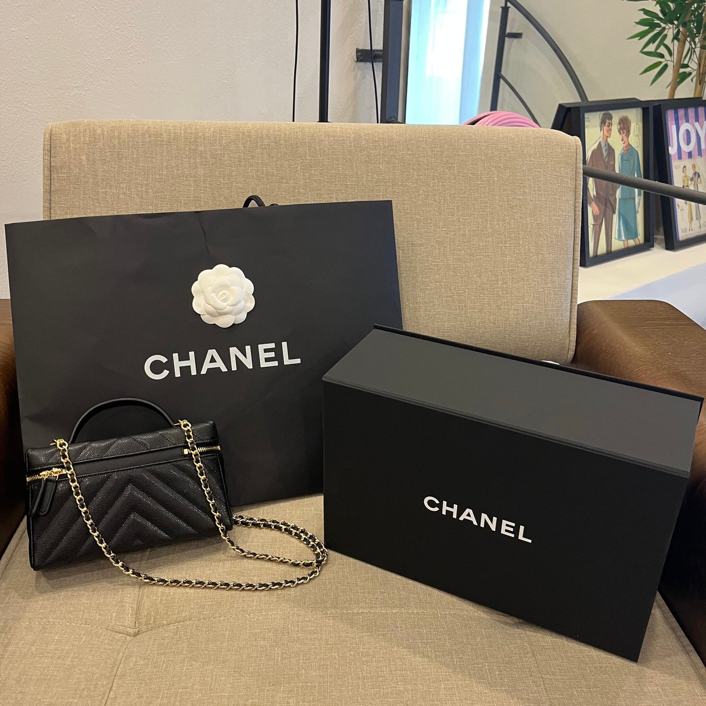 Chanel CC Vanity Nero