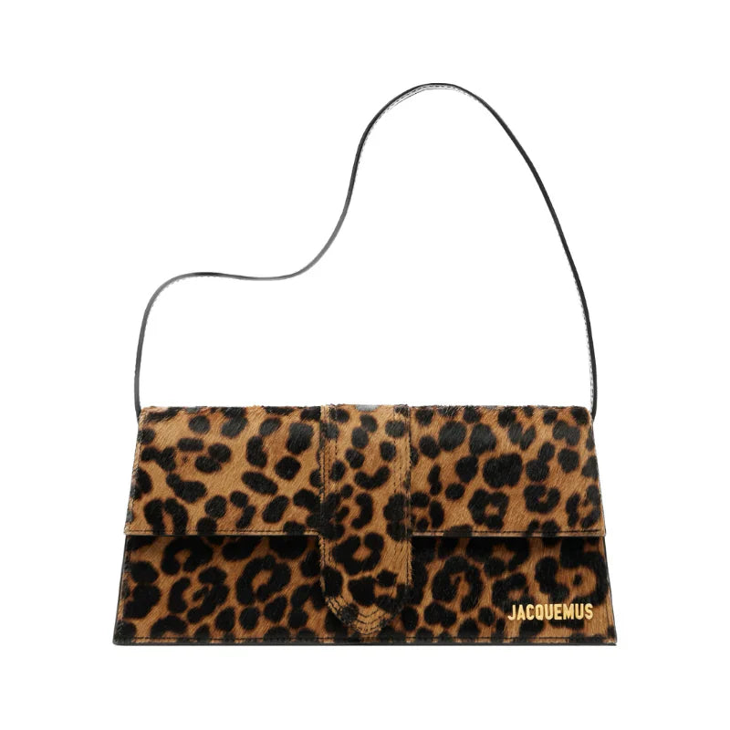 Jacquemus Le Bambino Long - Leopard Print Pony