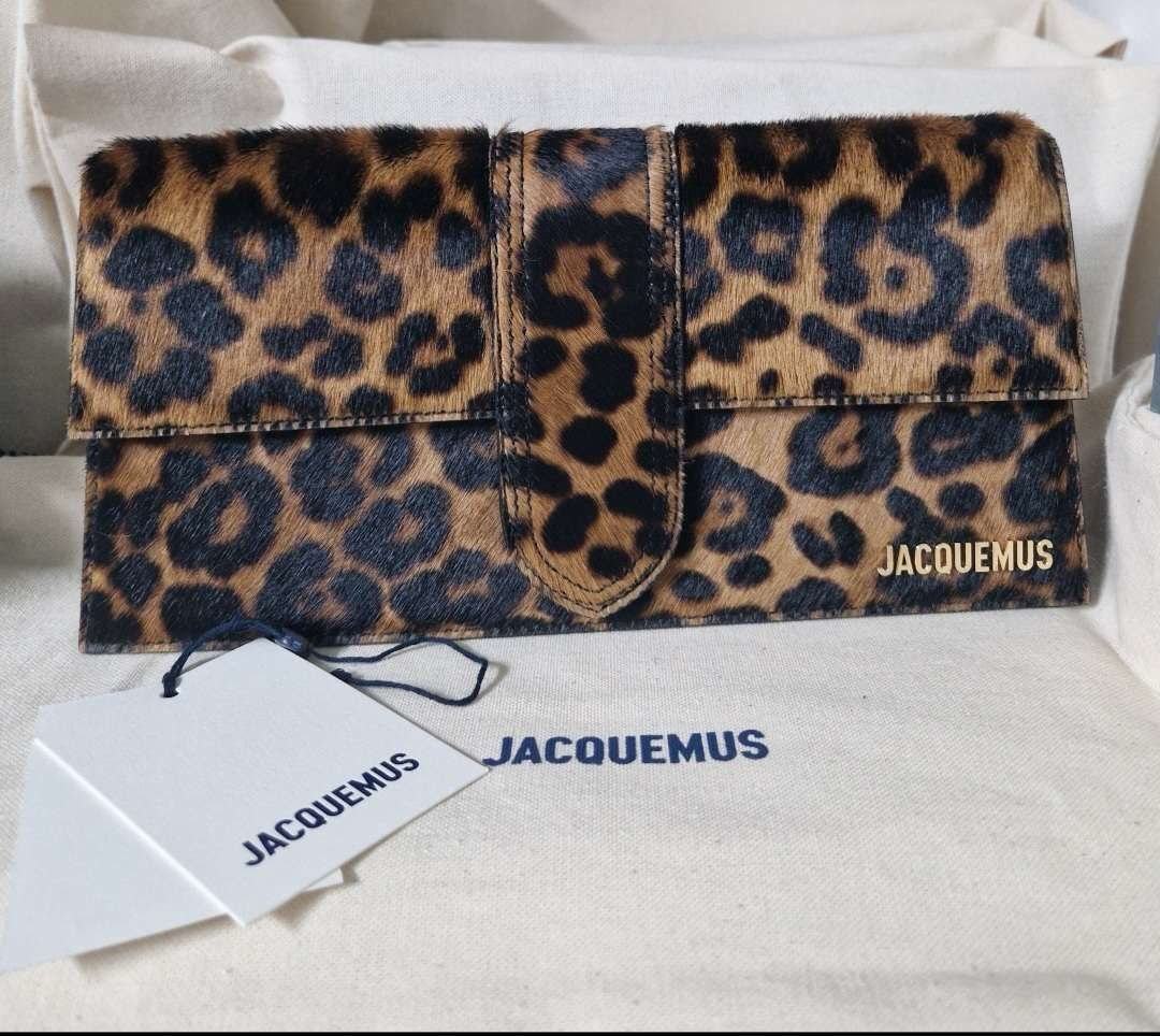Jacquemus Le Bambino Long - Leopard Print Pony