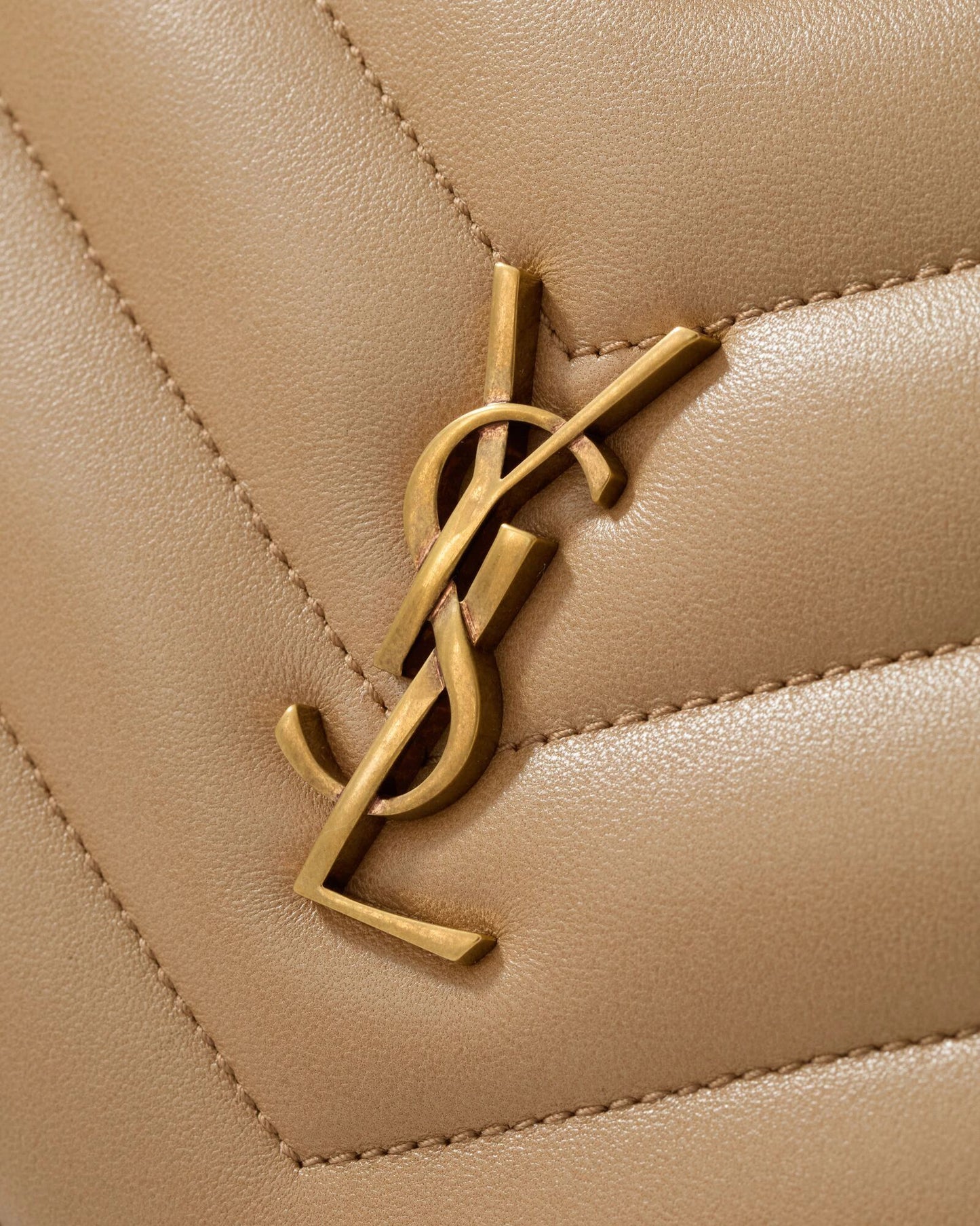 YSL Camera Bag Lou Lou beige