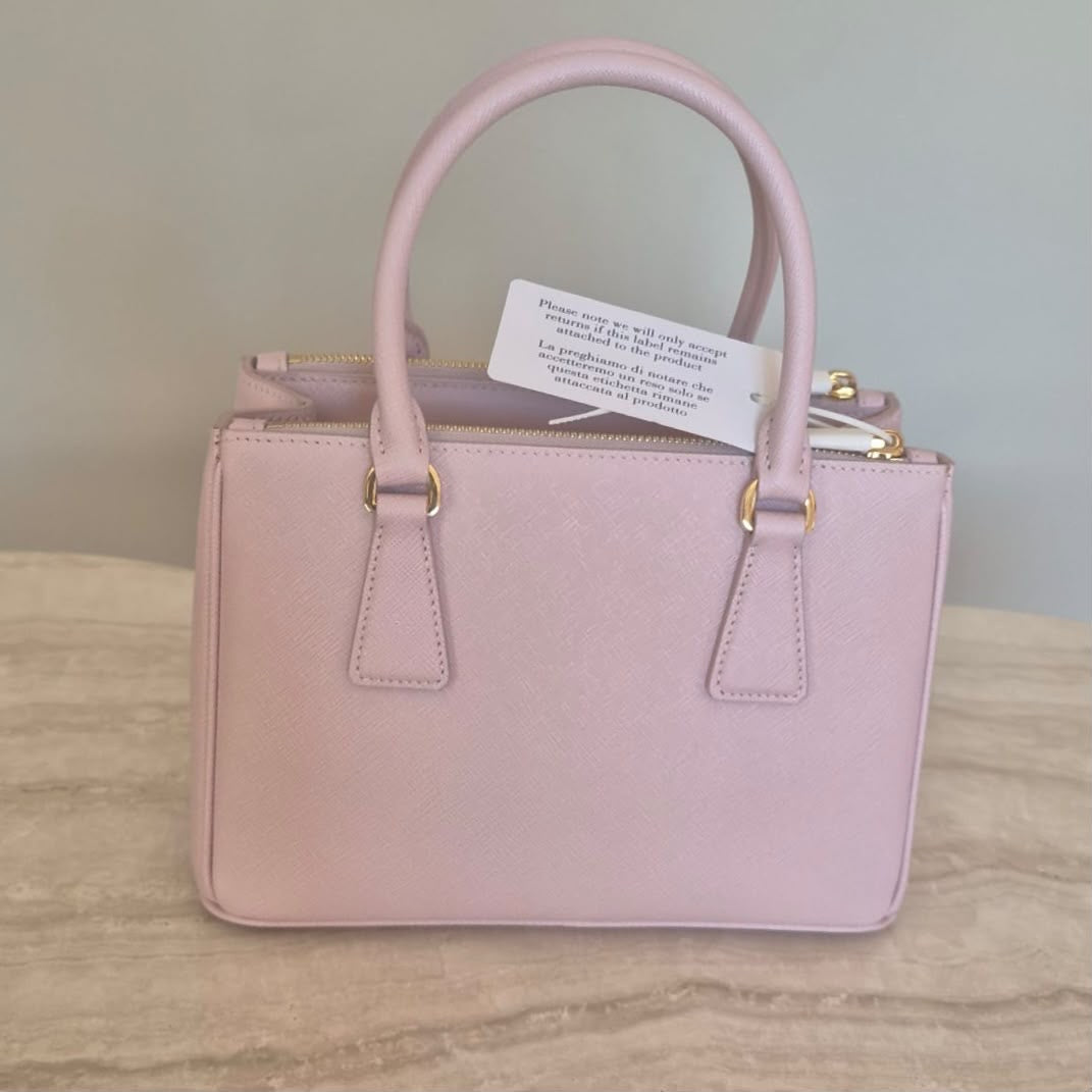 Prada Galleria in pelle saffiano - rosa cipria