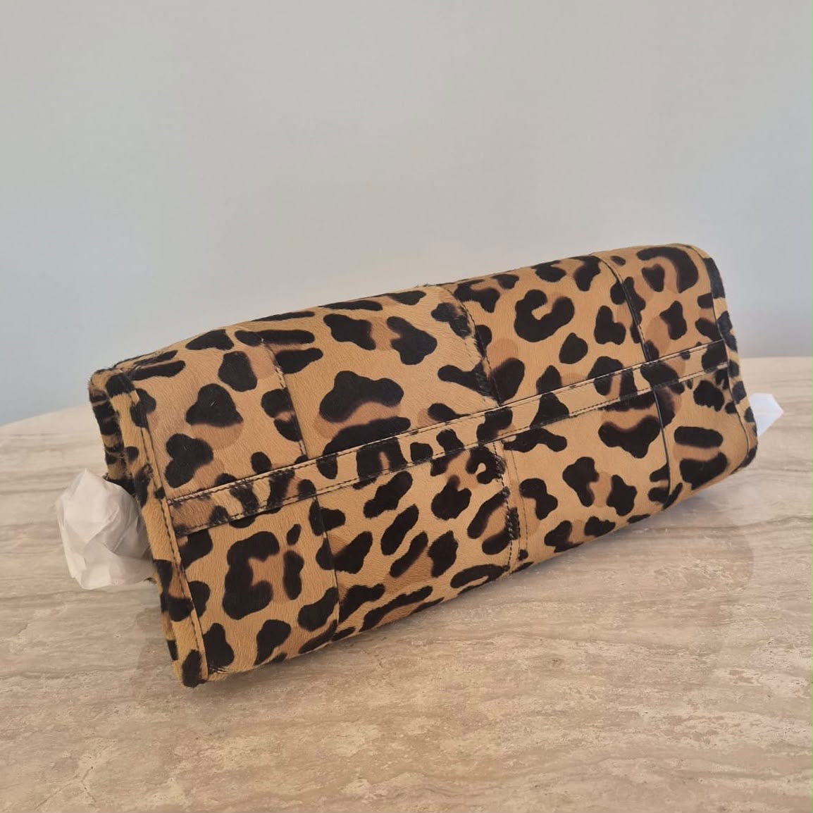 Prada Bonnie media in pelle stampata
