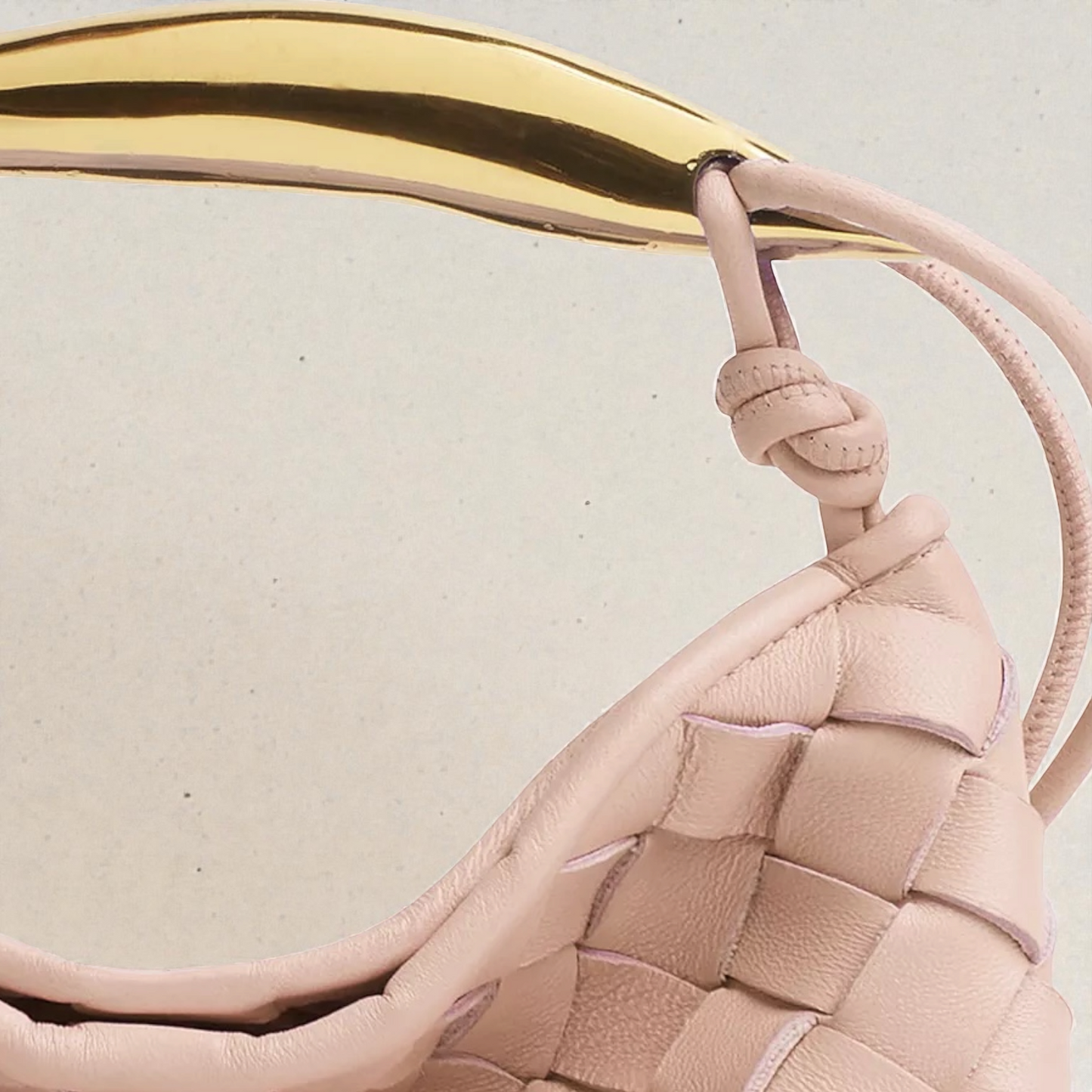 Bottega Veneta Baby Sardine Intrecciato Rosa Cipria