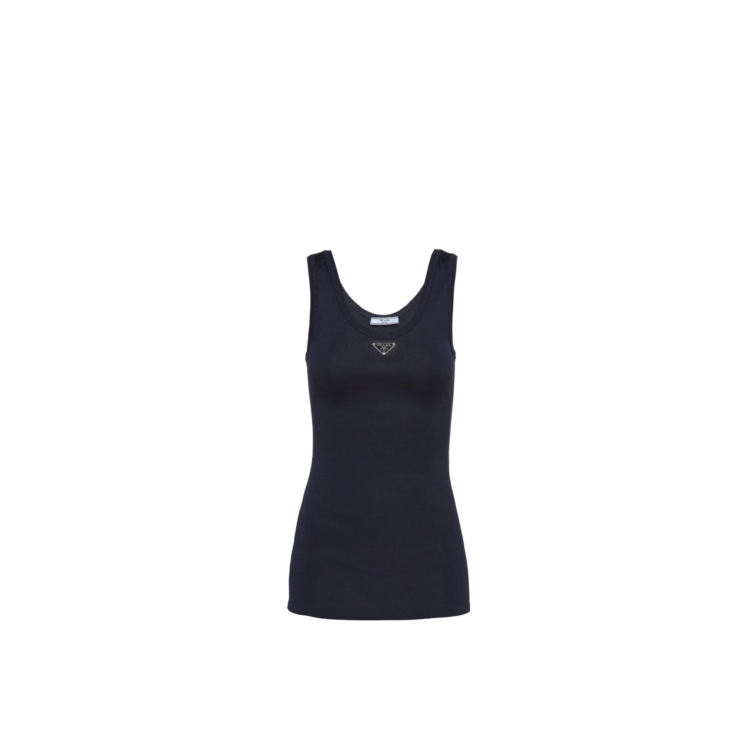 Prada Canotta Nera in Cotone -PREORDER
