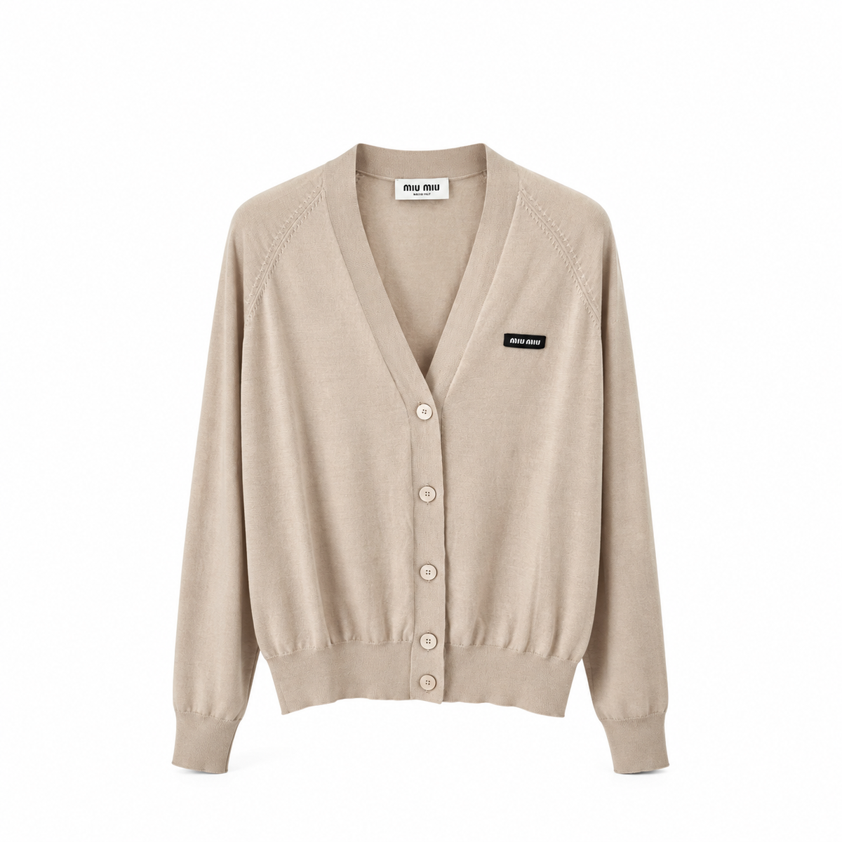 Miu Miu cardigan beige