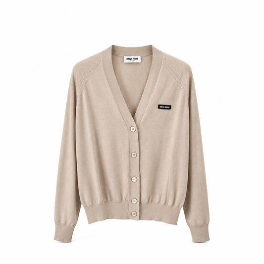 Miu Miu cardigan beige