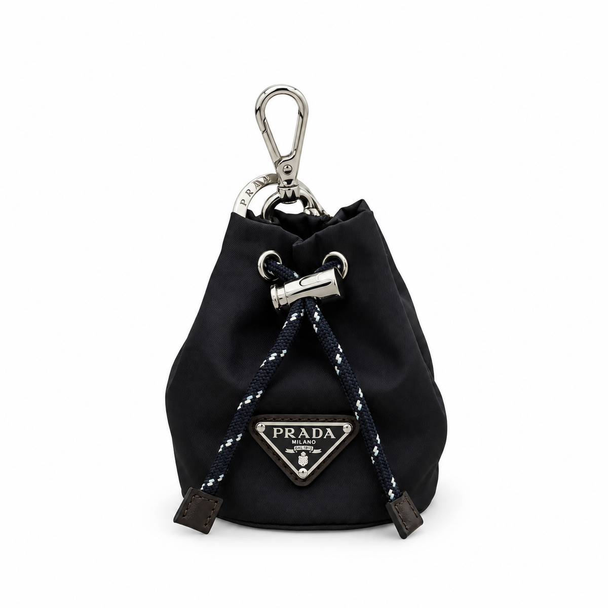 Prada mini pouch blue