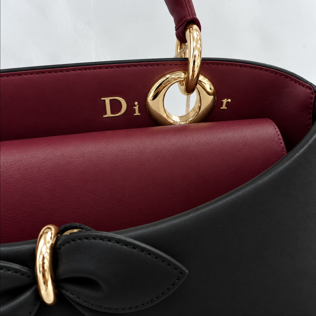 Dior Cigale Nero e Bordeaux