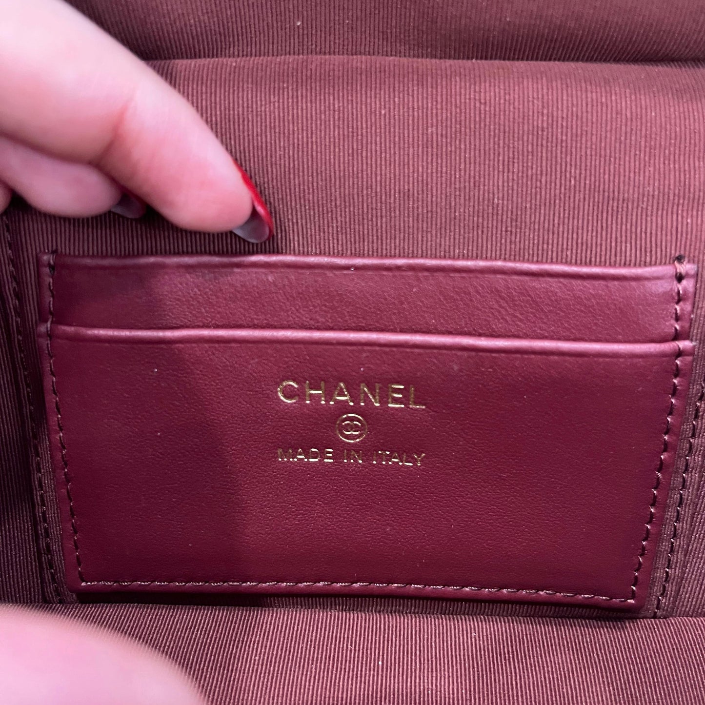 Chanel CC Vanity Nero