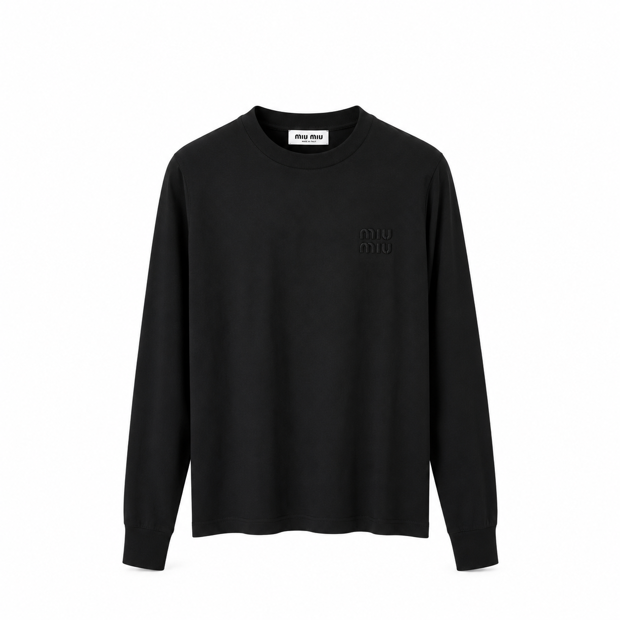 Miu Miu girocollo nero