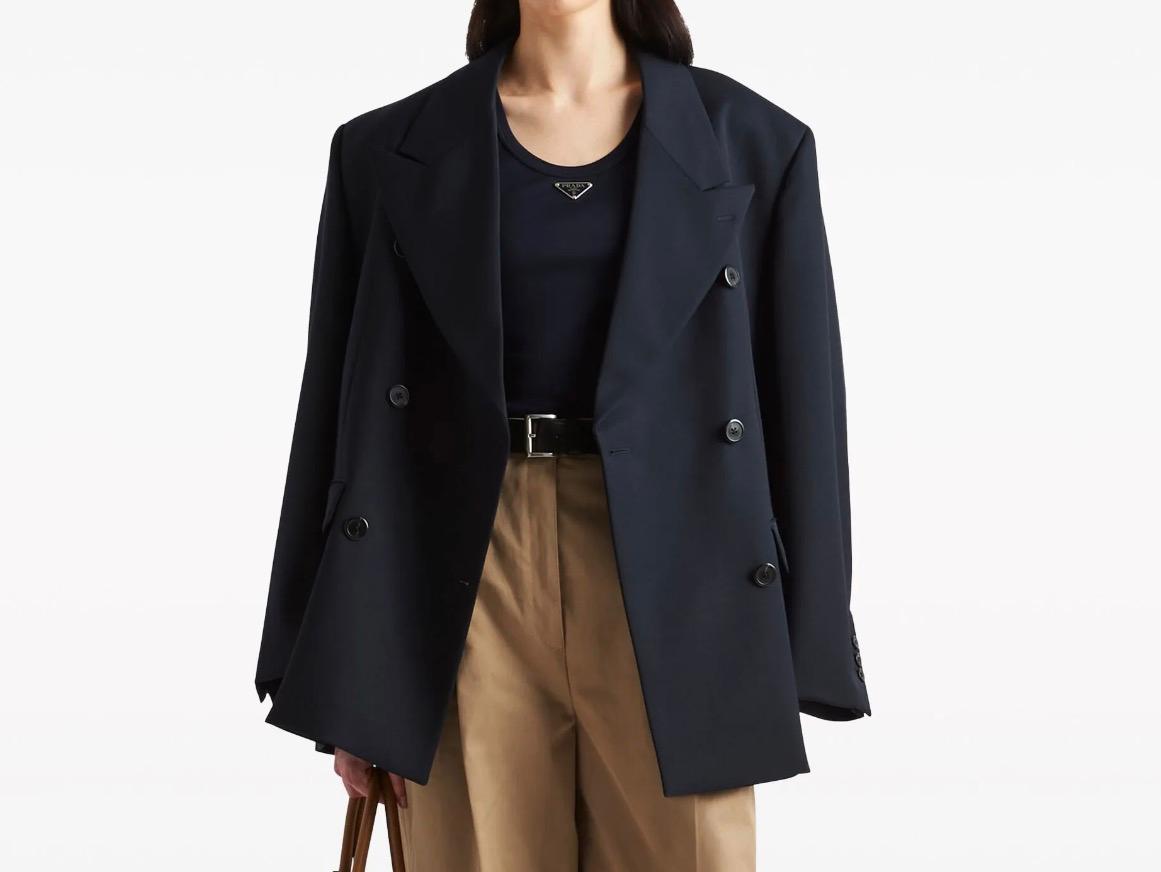 Prada Canotta Nera in Cotone -PREORDER