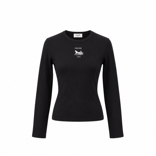 Celine girocollo nero