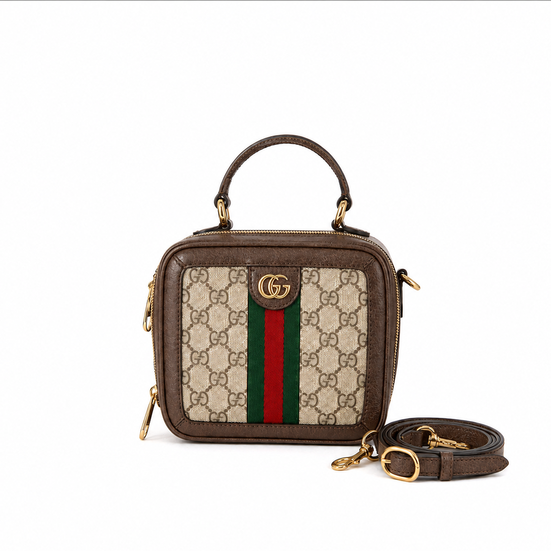 Gucci Ophidia Small Top Handle Bag GG Supreme