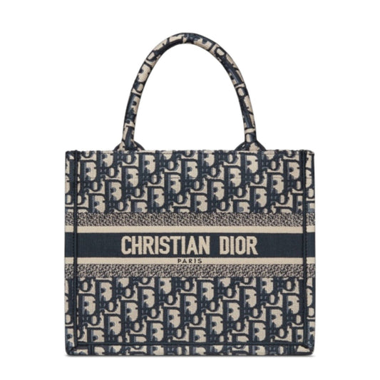 Dior Book Tote Large Blue