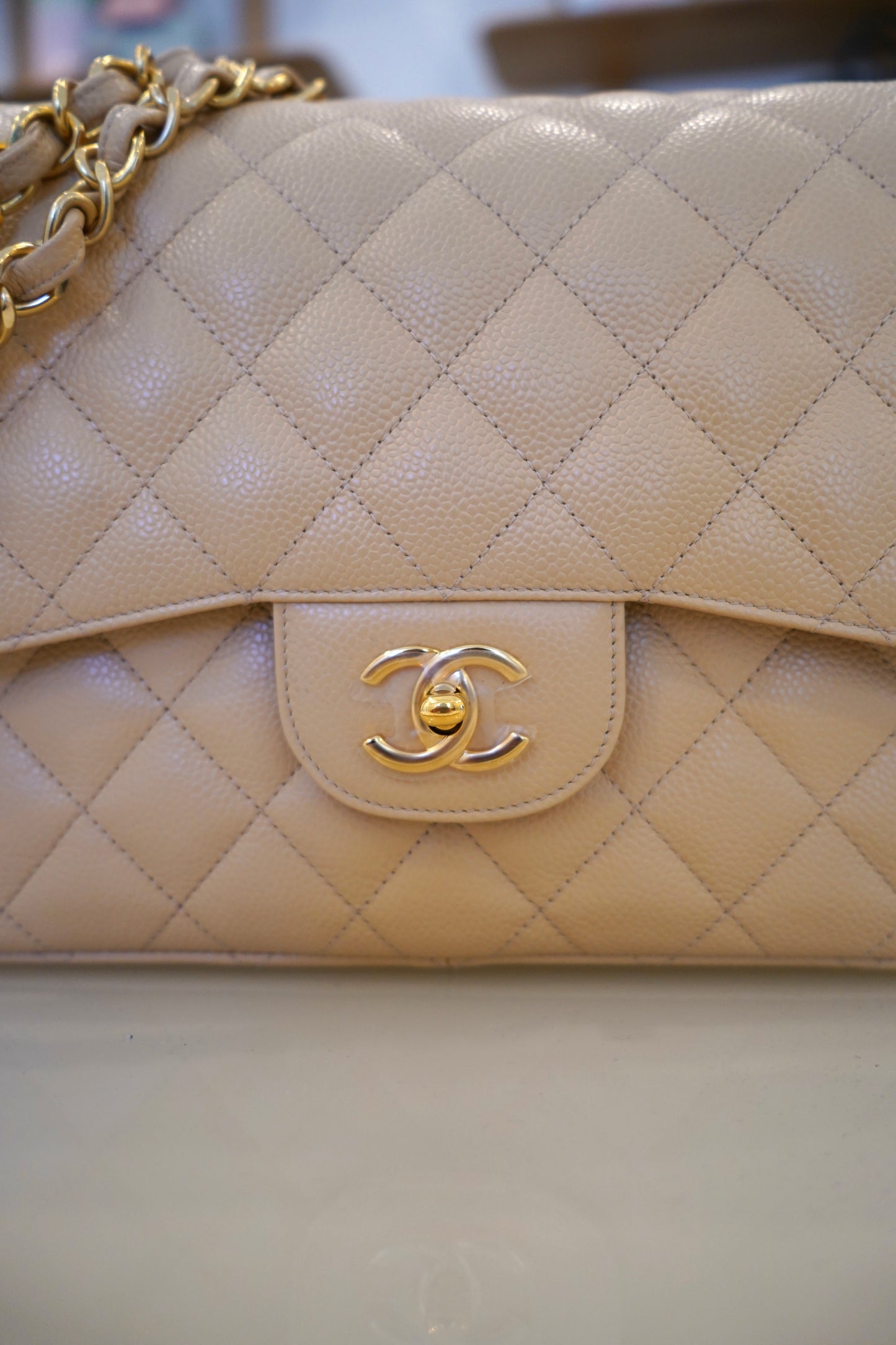Chanel Timeless Classic 30 Beige