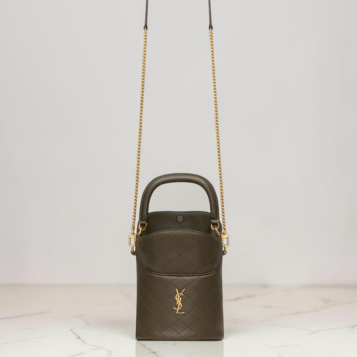 Saint Laurent Gaby Bucket Bag