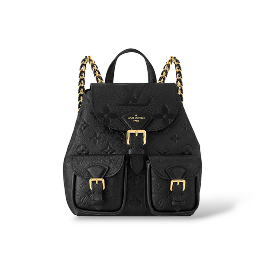 Louis Vuitton Zaino in pelle monogram nero