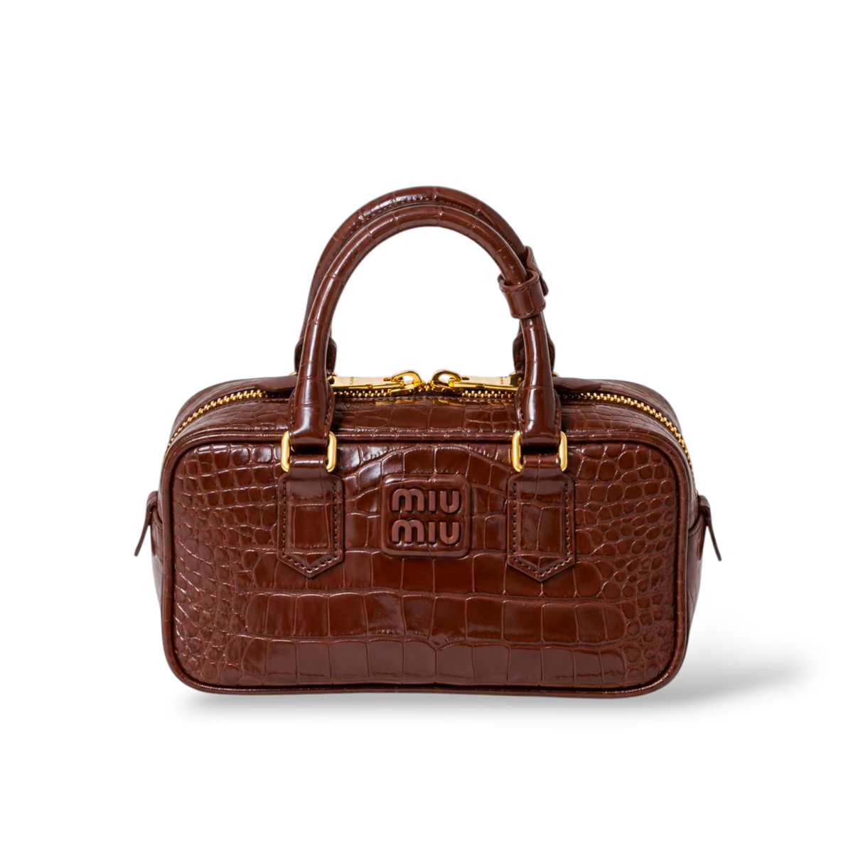 Miu Miu Arcadie marrone in cocco