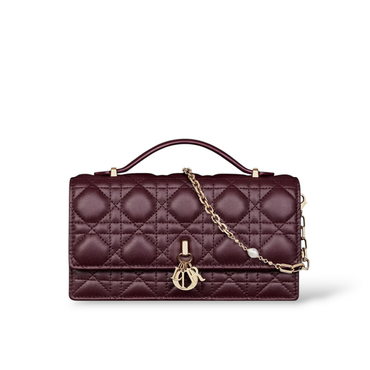 Dior borsa My Dior Bordeaux