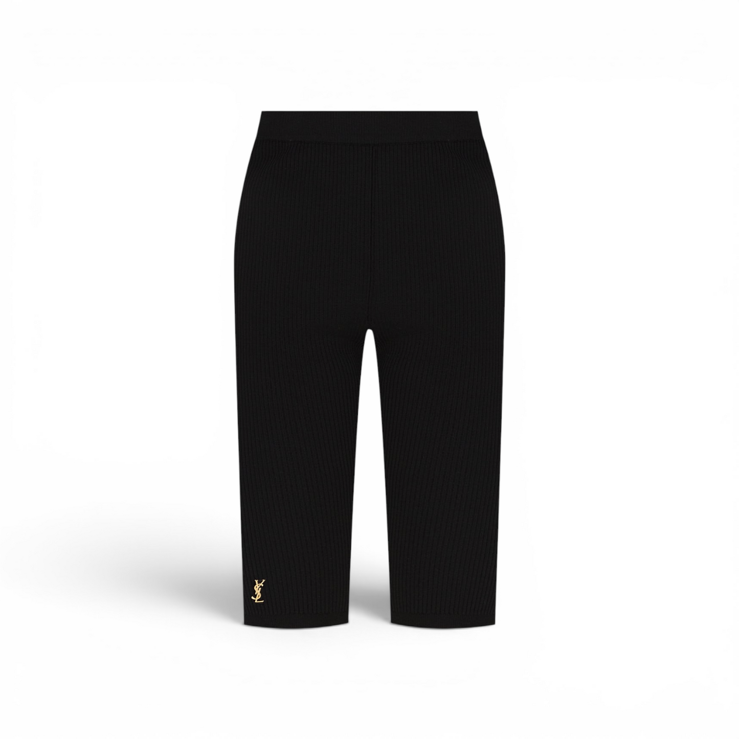 Saint Laurent Shorts neri aderenti