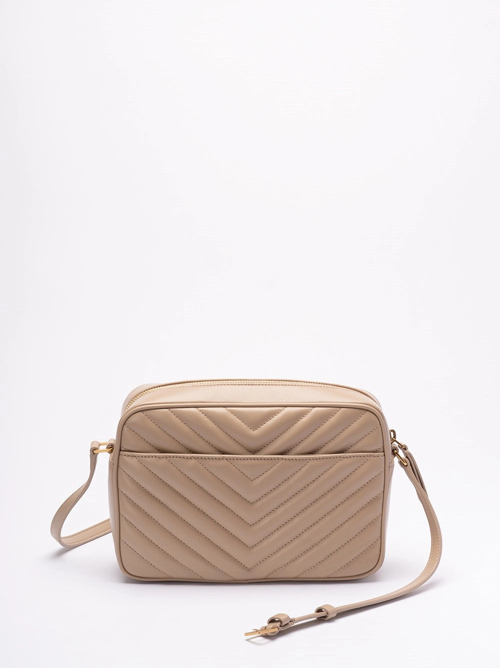 YSL Camera Bag - Pelle Trapuntata Beige
