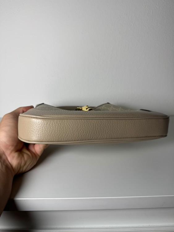 Gucci Jackie 1961 Borsa in Pelle Beige
