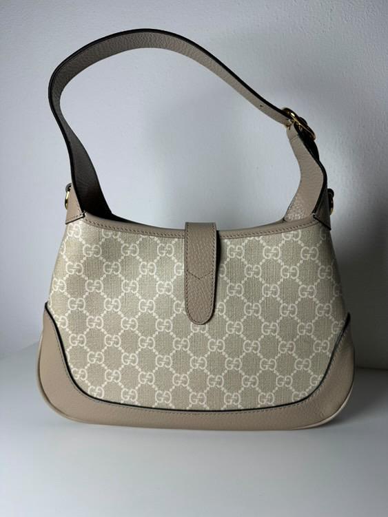 Gucci Jackie 1961 Borsa in Pelle Beige
