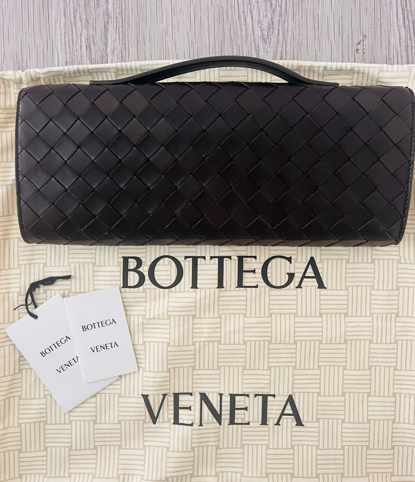 Bottega Veneta Andiamo clutch Fondant