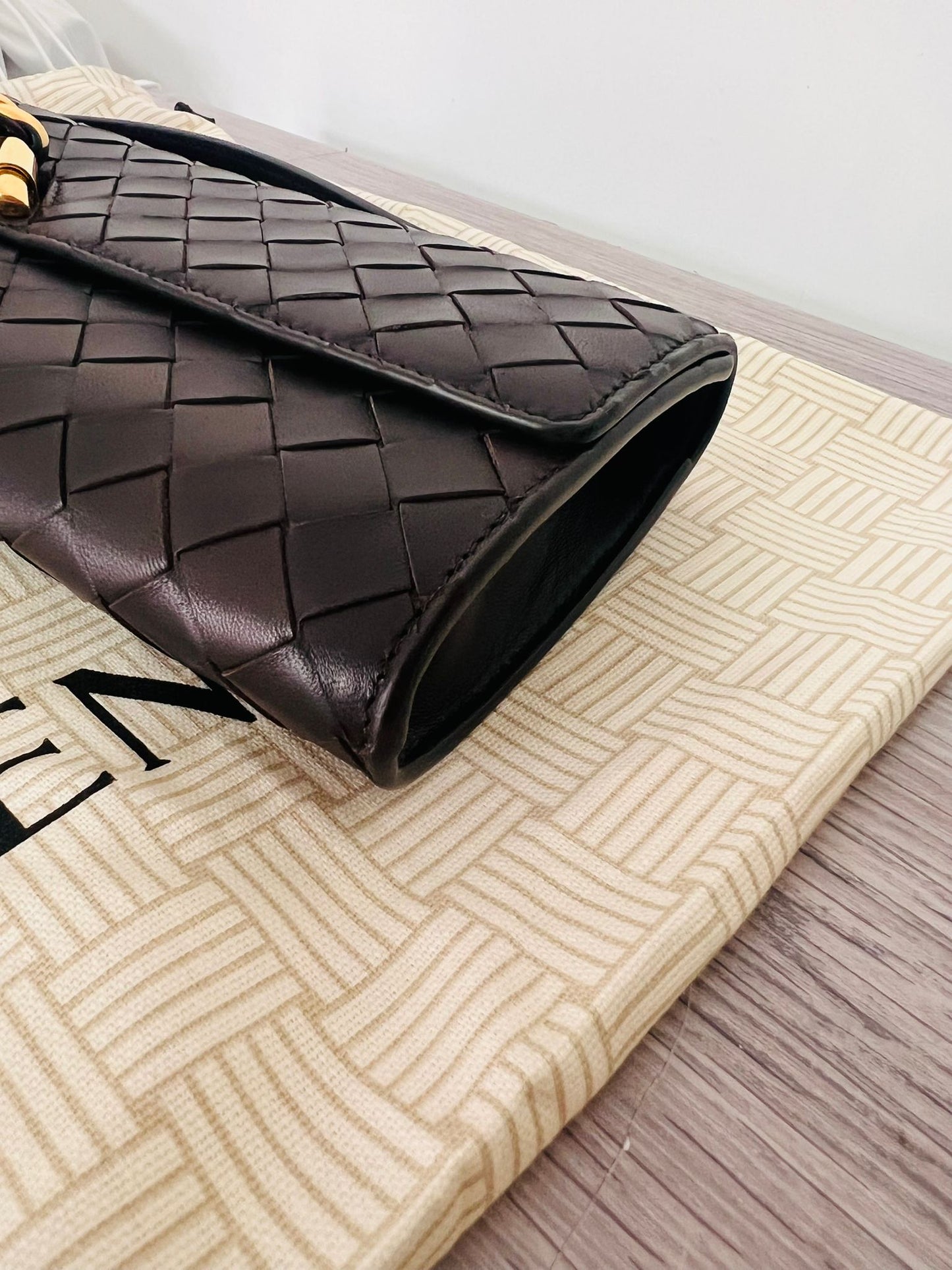 Bottega Veneta Andiamo clutch Fondant
