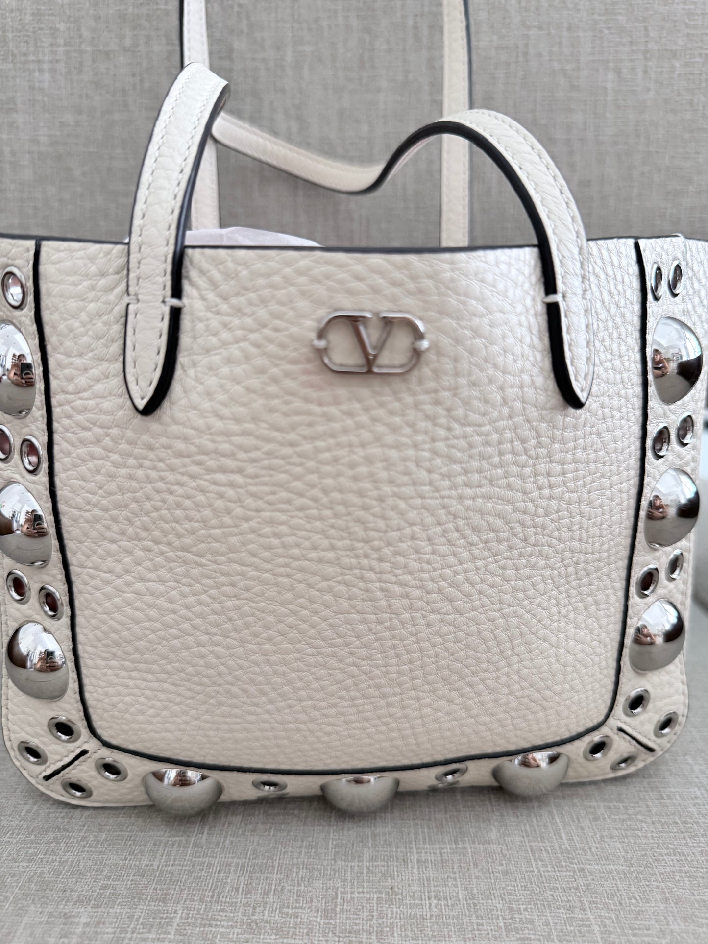 Valentino tote bag avorio