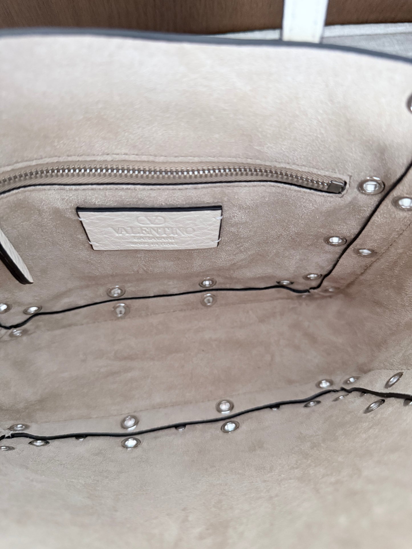 Valentino tote bag avorio