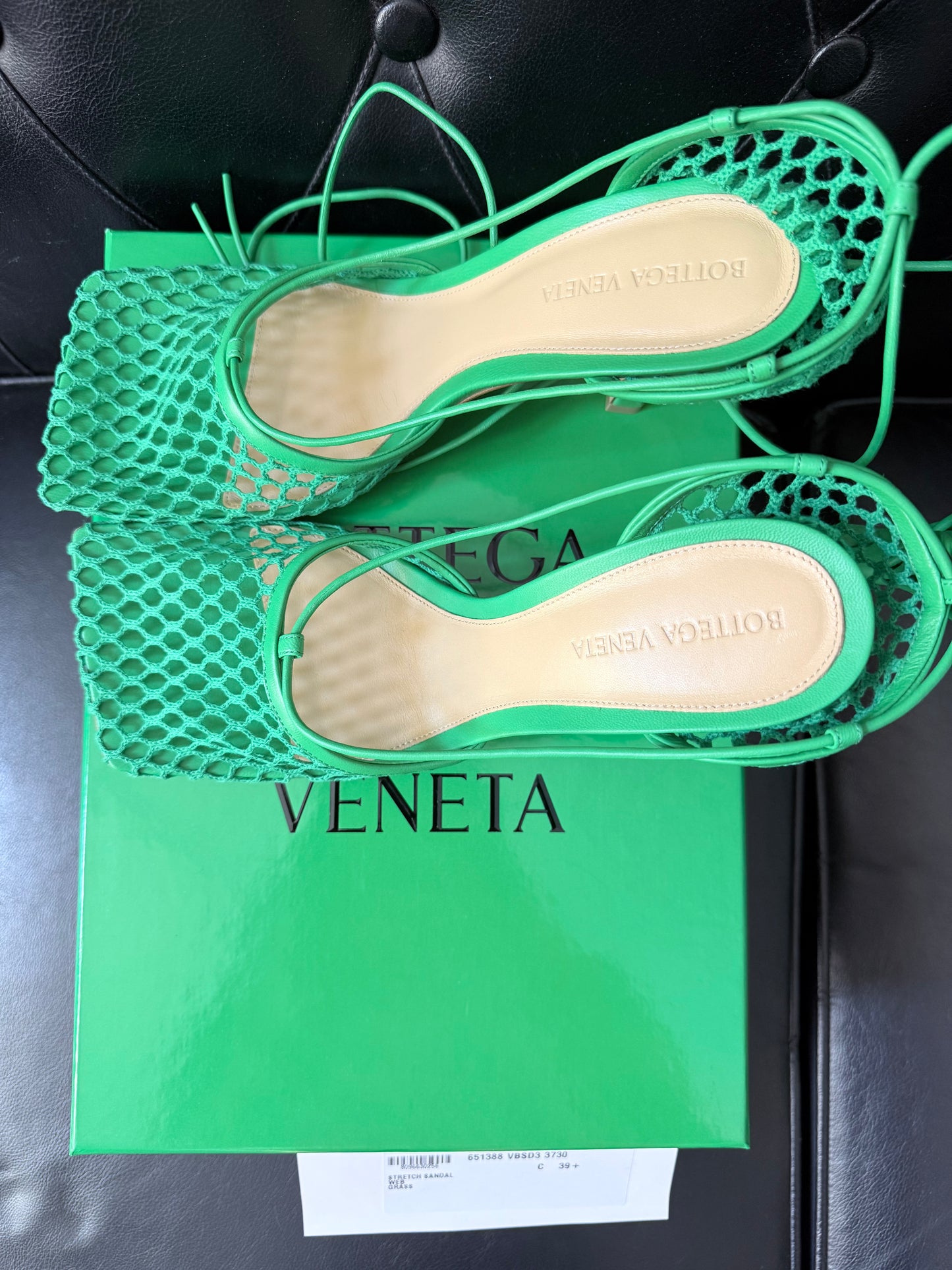Bottega Veneta Décolleté Mesh Lace-Up