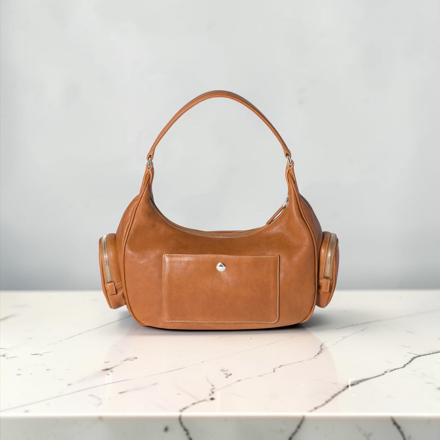 Miu Miu Cargo Bag in nappa - Caramel