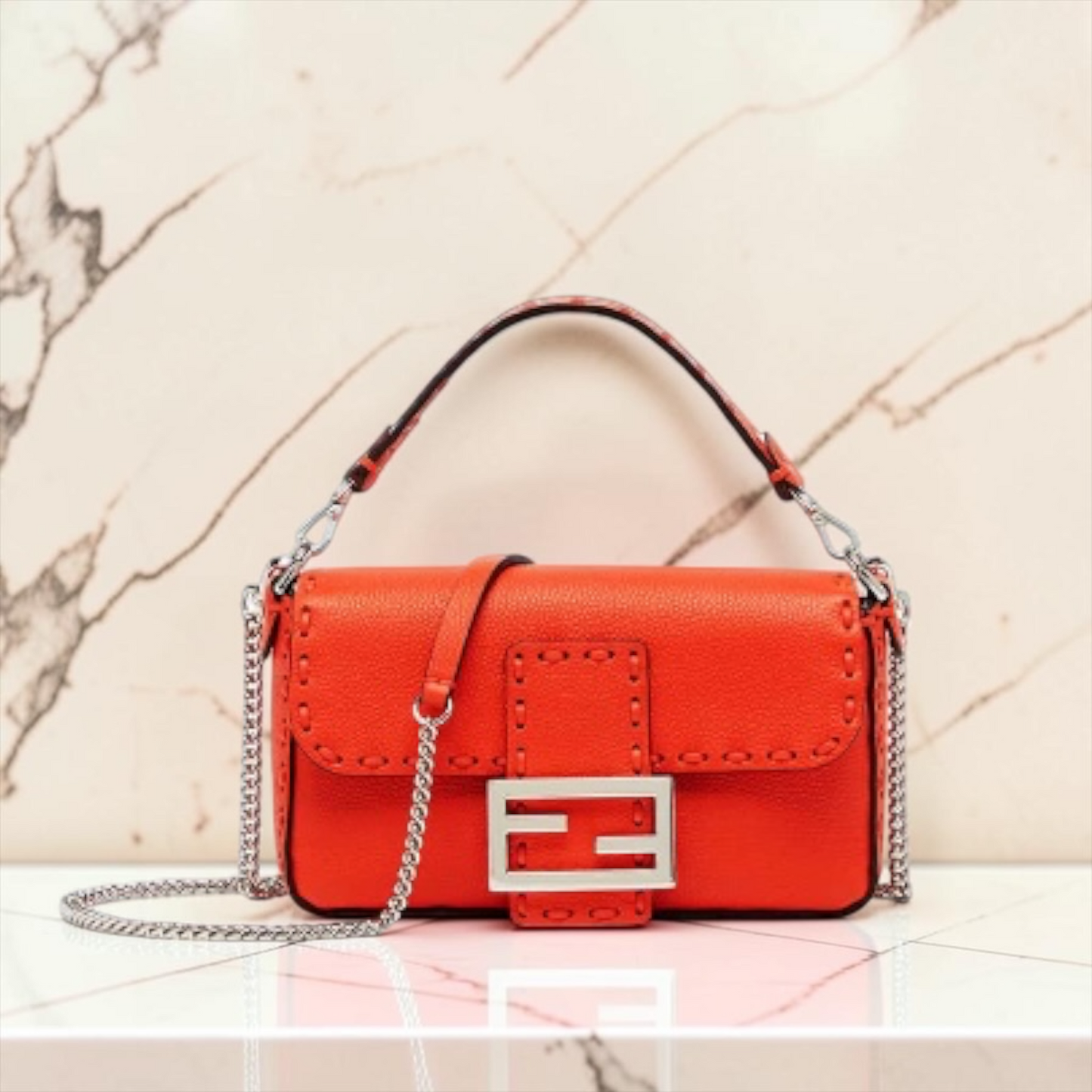 Fendi baguette - Arancio
