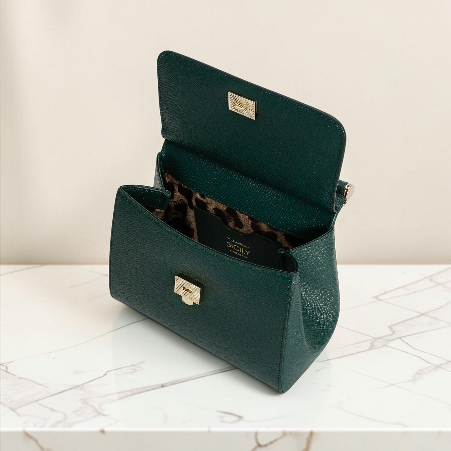 Dolce & Gabbana Borsa Sicily Verde