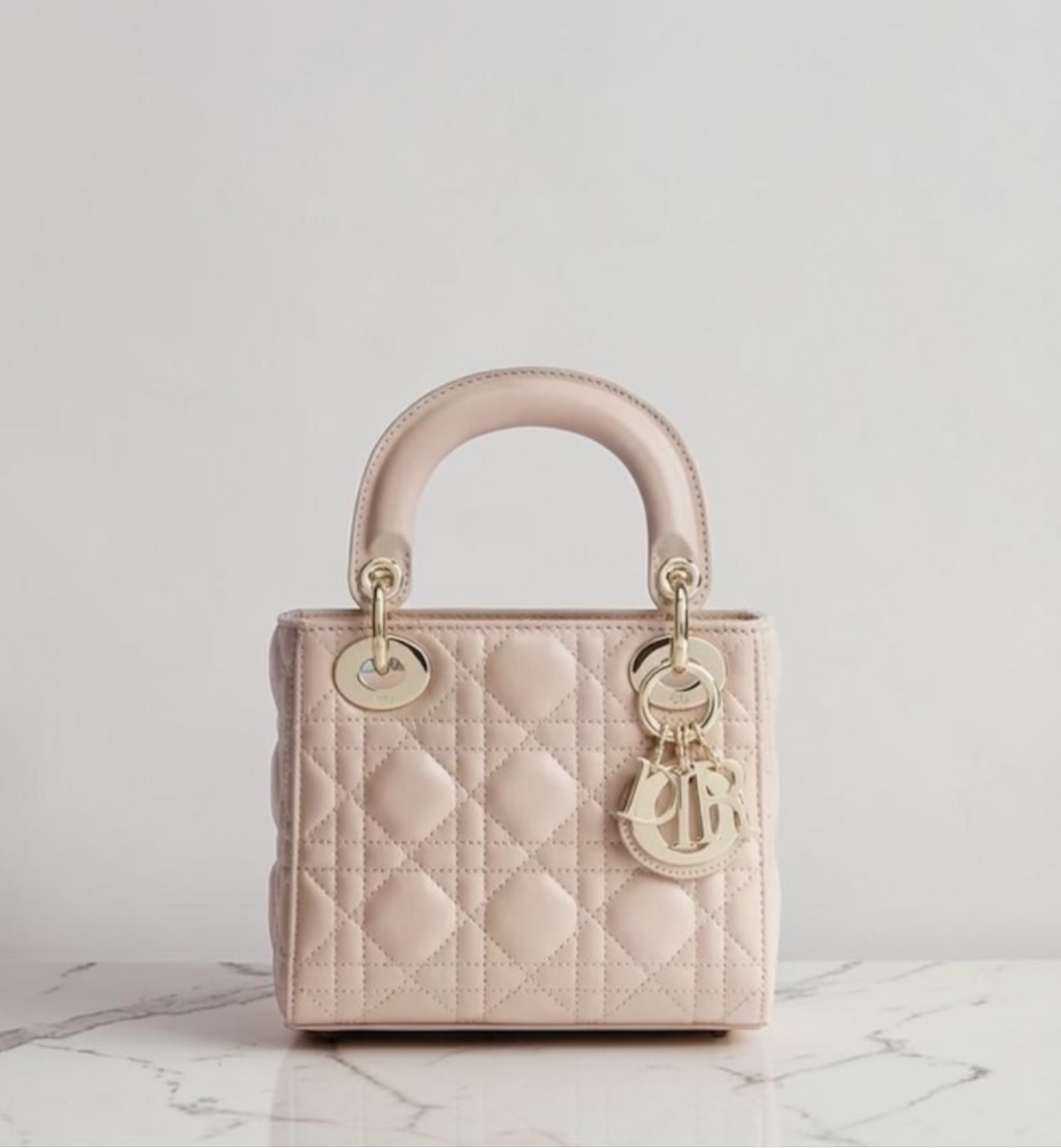 Dior Lady Dior Small Beige