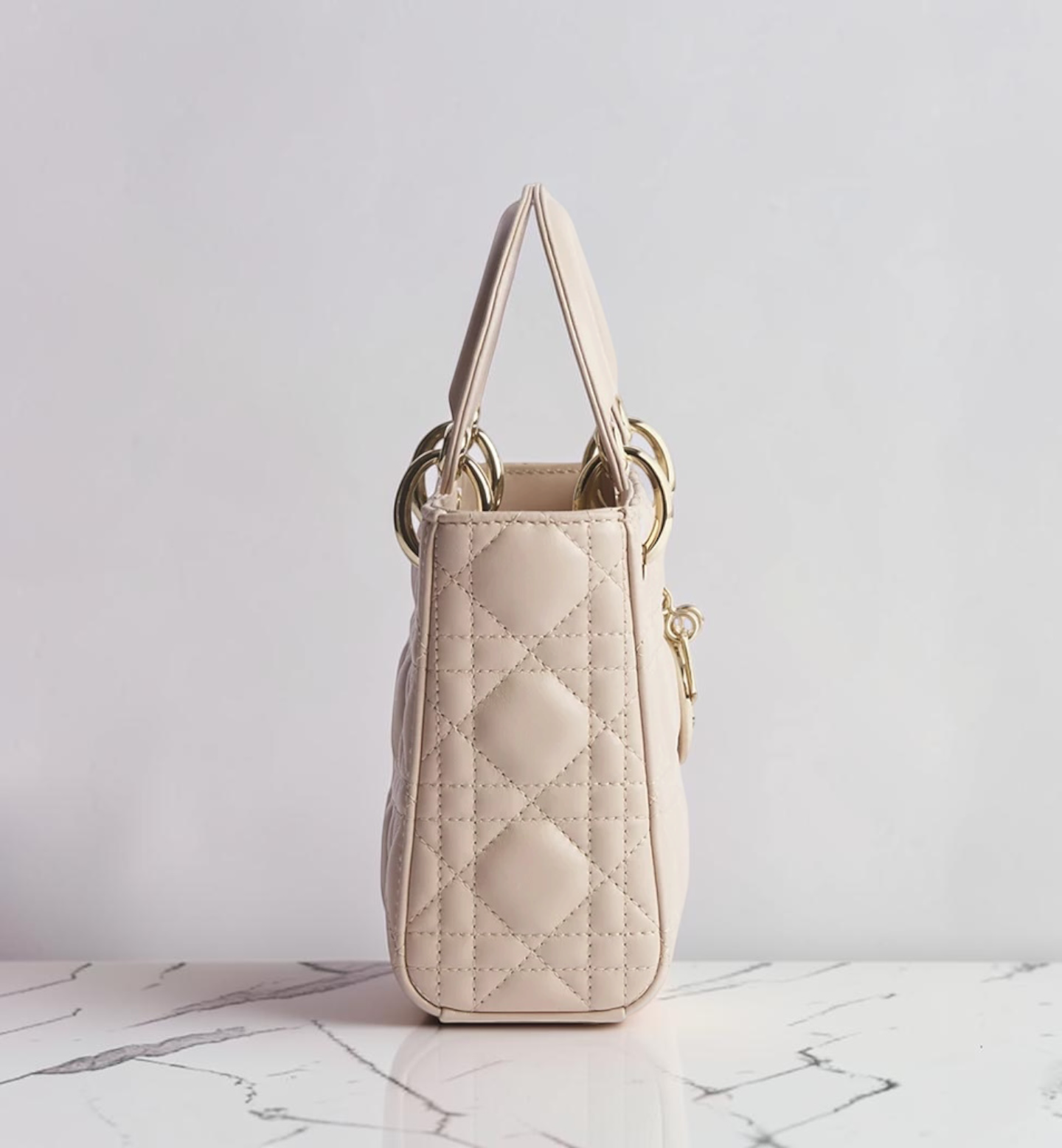 Dior Lady Dior Small Beige