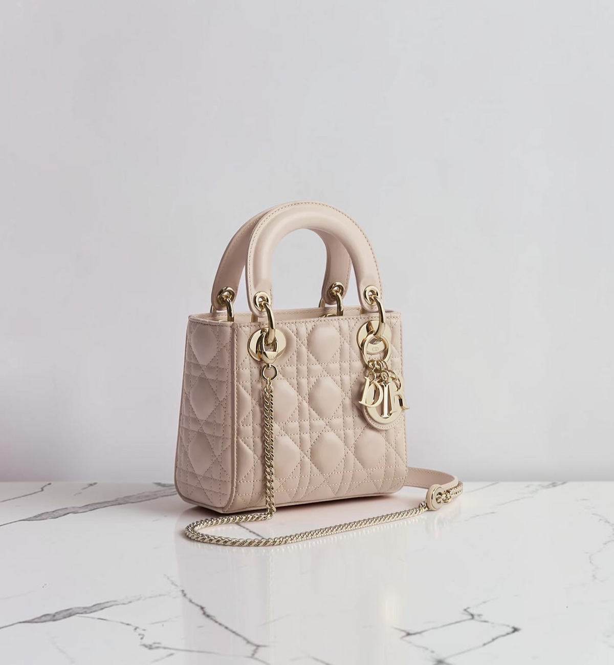 Dior Lady Dior Small Beige