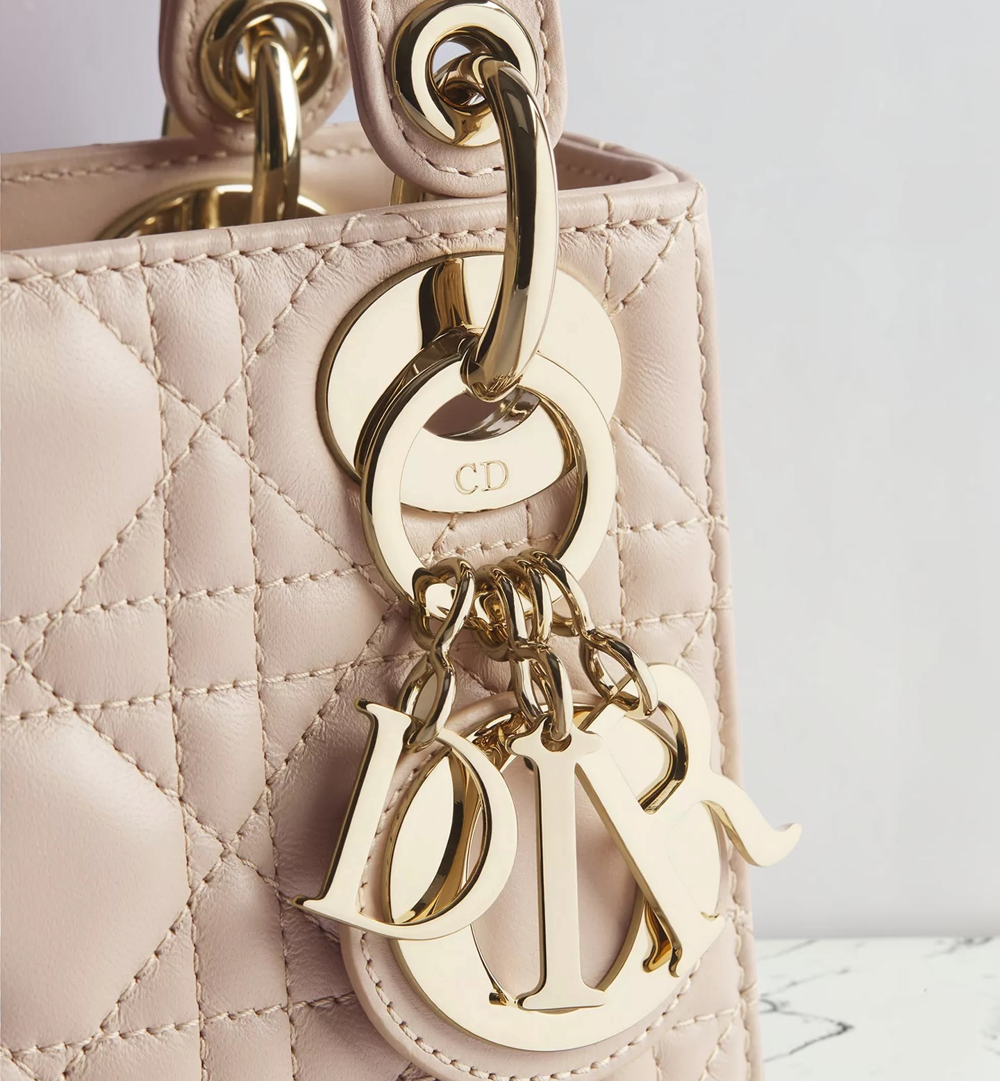 Dior Lady Dior Small Beige