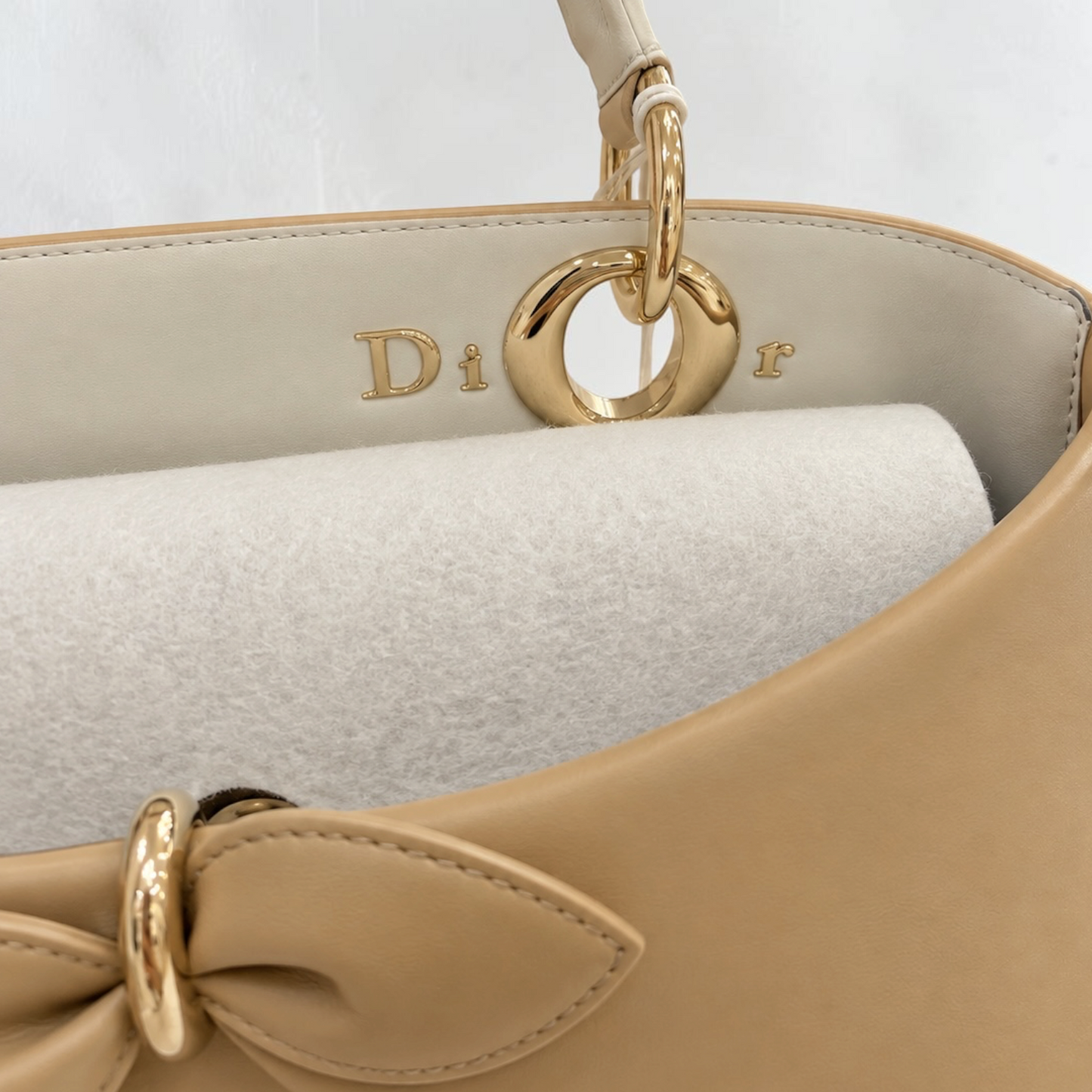 Dior Cigale Small Beige
