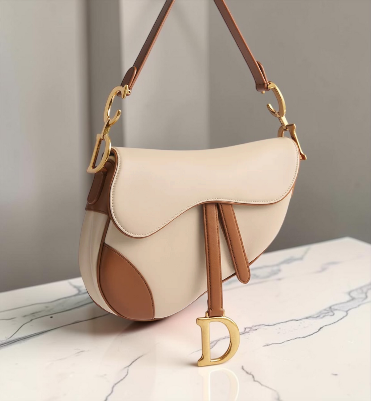 Dior Saddle Beige e Marrone