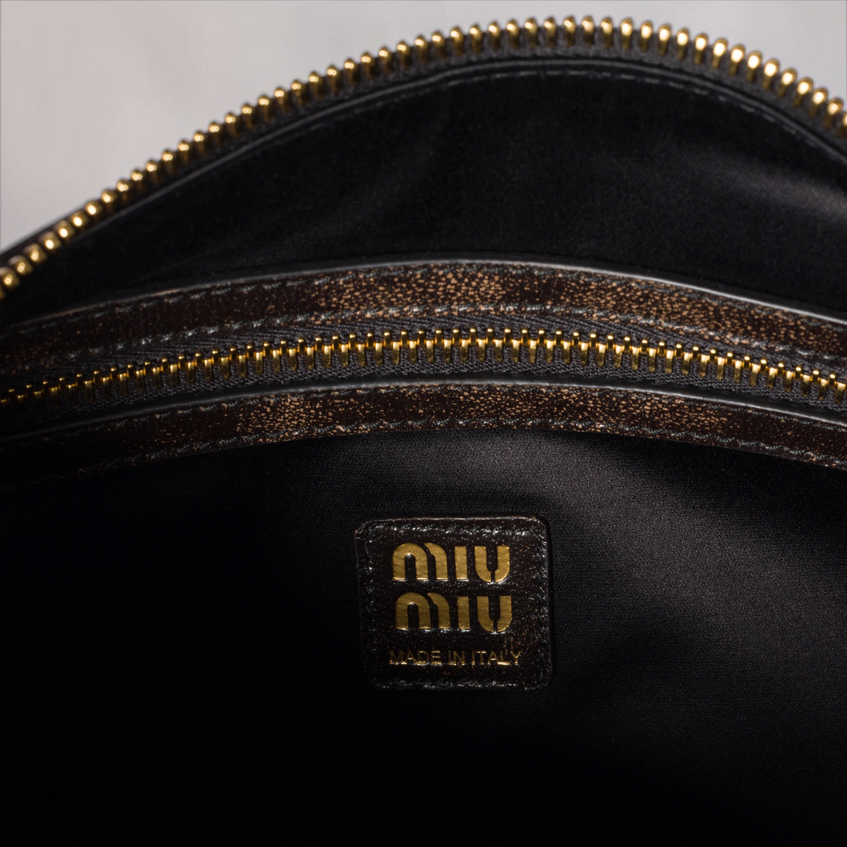 Miu Miu Cargo Bag in nappa - Marrone