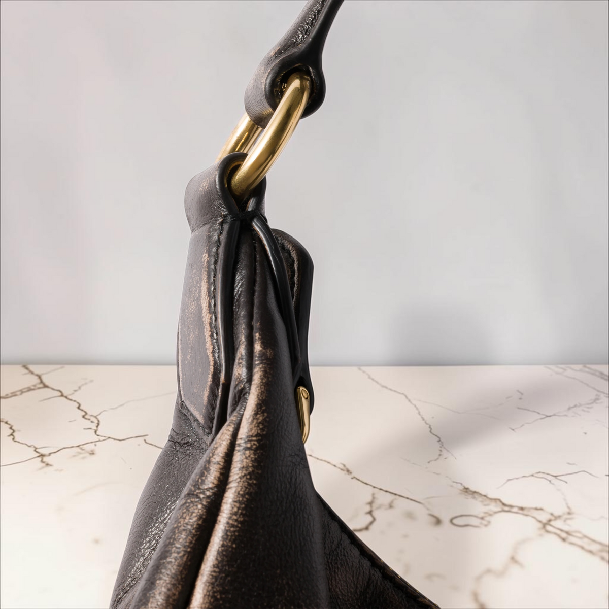 Miu Miu Cargo Bag in nappa - Marrone